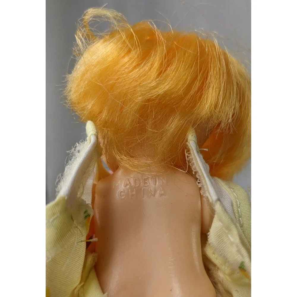 Vintage Plastic Baby Doll Lot Clothes Hollow‎ Drink Wet